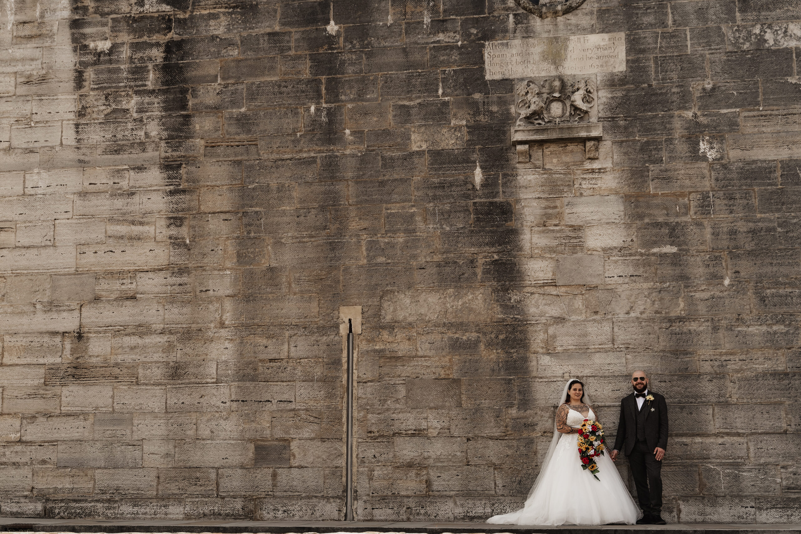 Square Tower | Bride and Groom